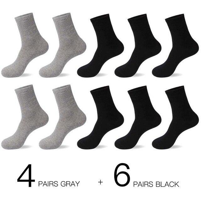 Breathable Cotton 10 pair Socks For Men - Buy Confidently with Smart Sales Australia