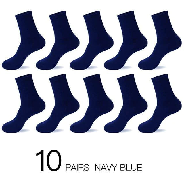 Breathable Cotton 10 pair Socks For Men - Buy Confidently with Smart Sales Australia