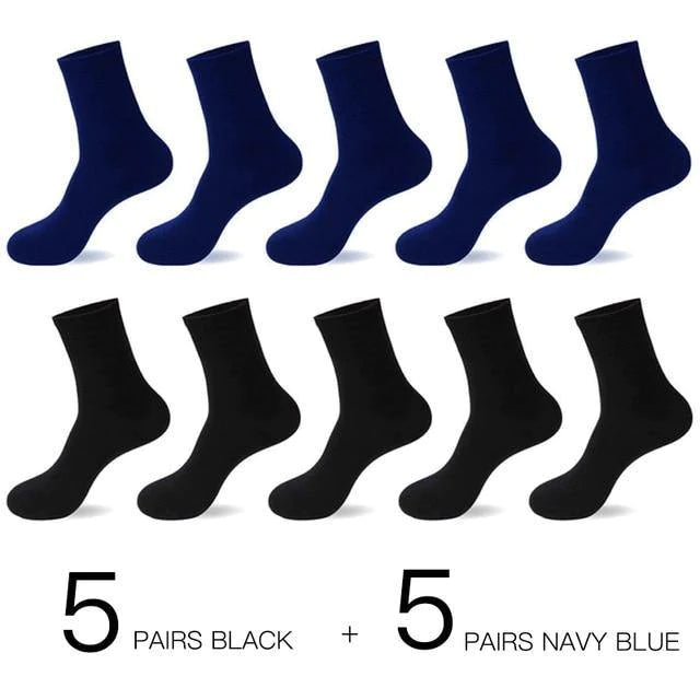 Breathable Cotton 10 pair Socks For Men - Buy Confidently with Smart Sales Australia