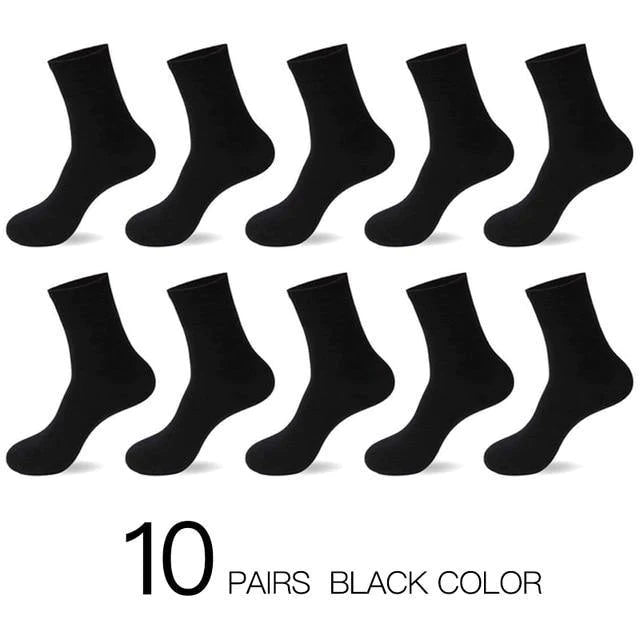 Breathable Cotton 10 pair Socks For Men - Buy Confidently with Smart Sales Australia