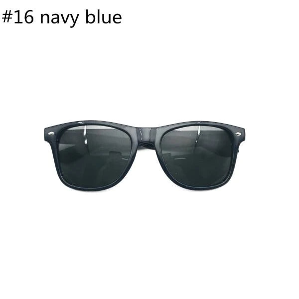 Bulk Customisable 48 Pack of Classic 80's Style Adult Sunglasses, UV400 Rated, with Spring Loaded Hinges, 20 Colours - Buy Confidently with Smart Sales Australia