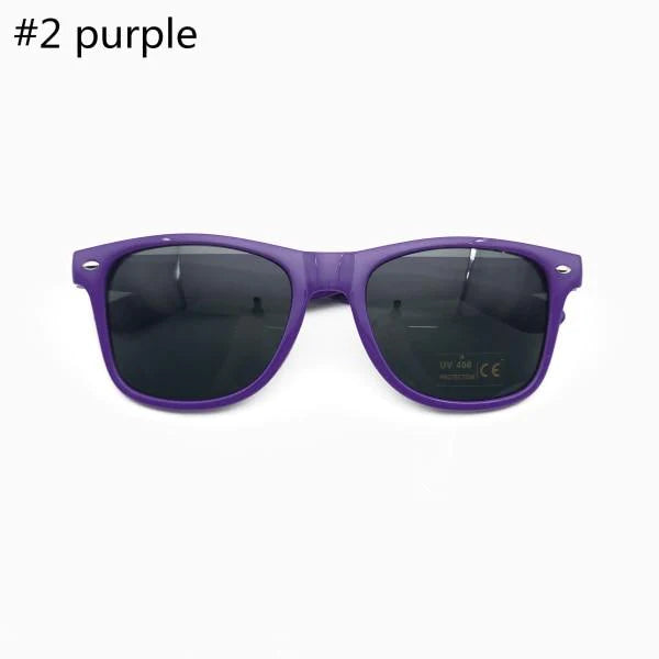 Bulk Customisable 48 Pack of Classic 80's Style Adult Sunglasses, UV400 Rated, with Spring Loaded Hinges, 20 Colours - Buy Confidently with Smart Sales Australia