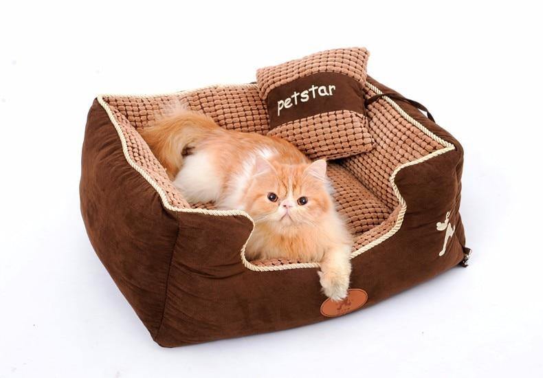 Calming Soft Fabric Sofa Bed for Pet Dogs - Buy Confidently with Smart Sales Australia