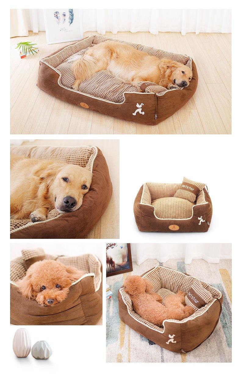 Calming Soft Fabric Sofa Bed for Pet Dogs - Buy Confidently with Smart Sales Australia