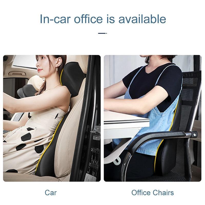 Car Headrest Pillow Massager For Neck and Back Aid Support - Buy Confidently with Smart Sales Australia