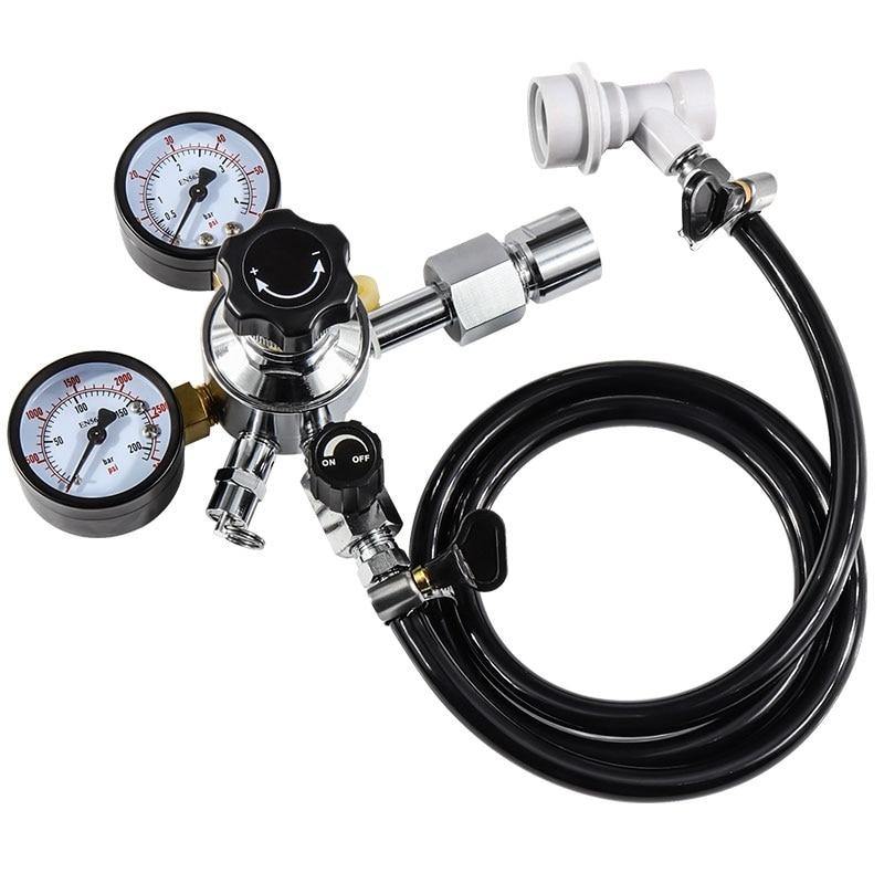 Carbonation Gas Hose Converter with Regulator and Adapter - Buy Confidently with Smart Sales Australia