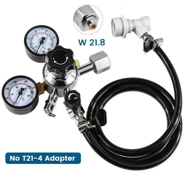 Carbonation Gas Hose Converter with Regulator and Adapter - Buy Confidently with Smart Sales Australia