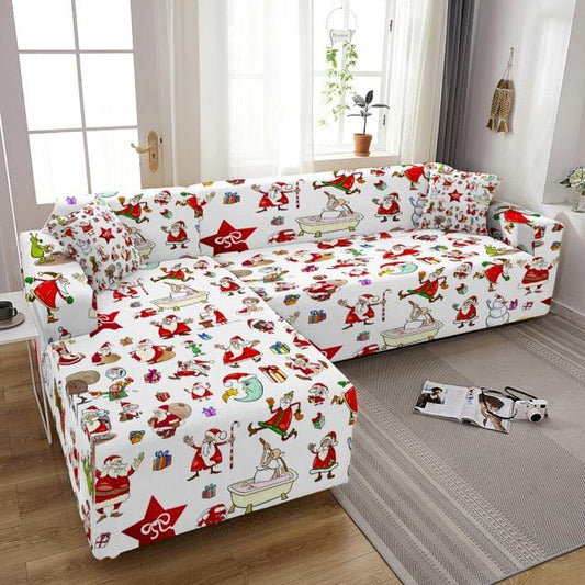 Comfy Christmas Sofa Seat Cover for L Shape Sofas - Buy Confidently with Smart Sales Australia