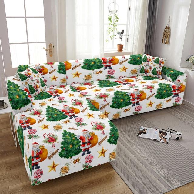 Comfy Christmas Sofa Seat Cover for L Shape Sofas - Buy Confidently with Smart Sales Australia