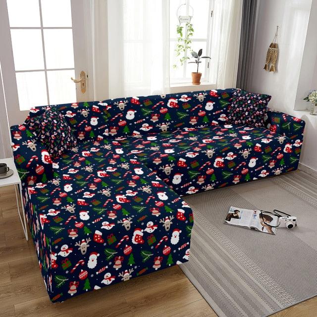 Comfy Christmas Sofa Seat Cover for L Shape Sofas - Buy Confidently with Smart Sales Australia