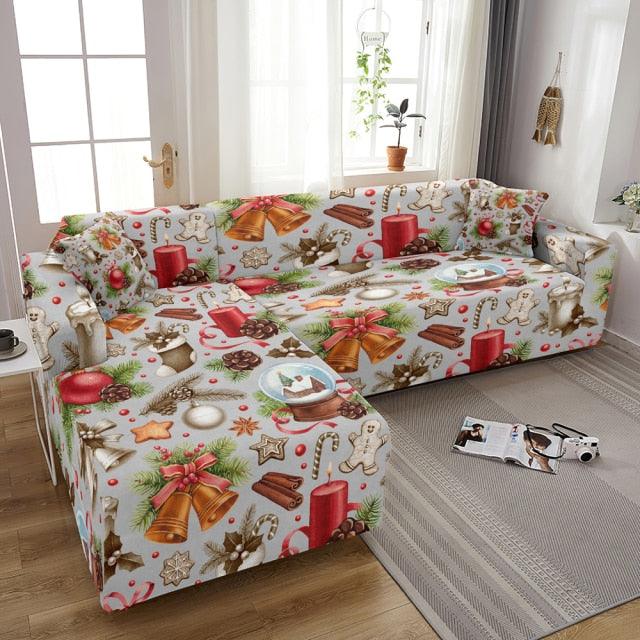 Comfy Christmas Sofa Seat Cover for L Shape Sofas - Buy Confidently with Smart Sales Australia