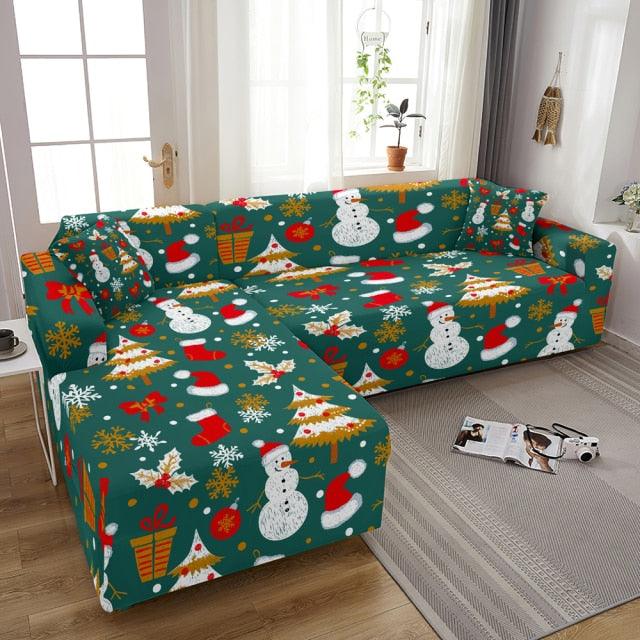 Comfy Christmas Sofa Seat Cover for L Shape Sofas - Buy Confidently with Smart Sales Australia