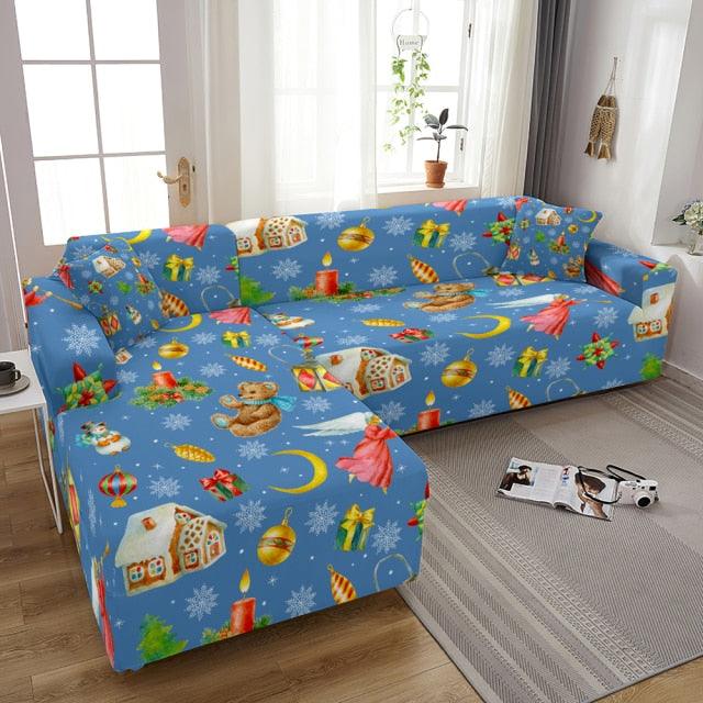 Comfy Christmas Sofa Seat Cover for L Shape Sofas - Buy Confidently with Smart Sales Australia