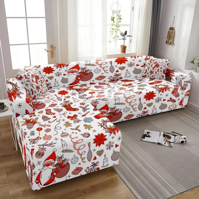 Comfy Christmas Sofa Seat Cover for L Shape Sofas - Buy Confidently with Smart Sales Australia