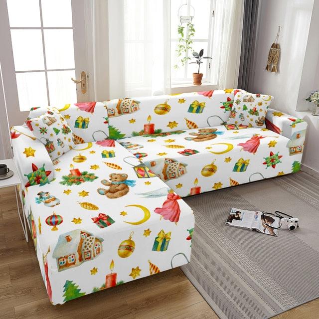 Comfy Christmas Sofa Seat Cover for L Shape Sofas - Buy Confidently with Smart Sales Australia