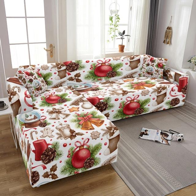 Comfy Christmas Sofa Seat Cover for L Shape Sofas - Buy Confidently with Smart Sales Australia