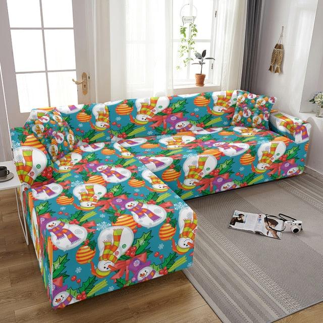 Comfy Christmas Sofa Seat Cover for L Shape Sofas - Buy Confidently with Smart Sales Australia