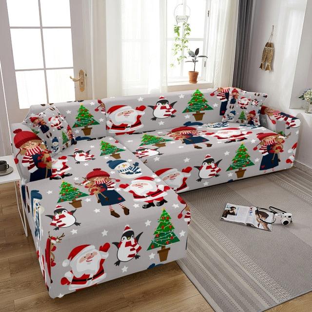 Comfy Christmas Sofa Seat Cover for L Shape Sofas - Buy Confidently with Smart Sales Australia