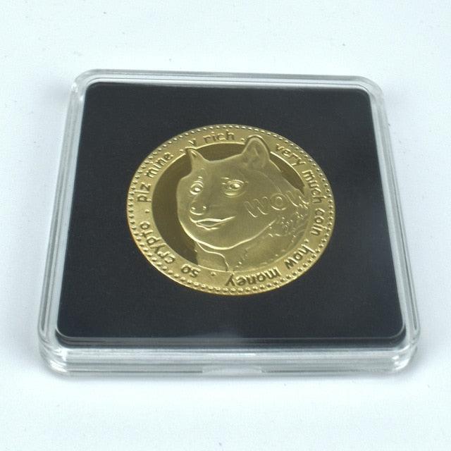 Commemorative Metallic Bitcoin Collection Coin Keychain and Banknote for Gifts and Souvenirs - Buy Confidently with Smart Sales Australia