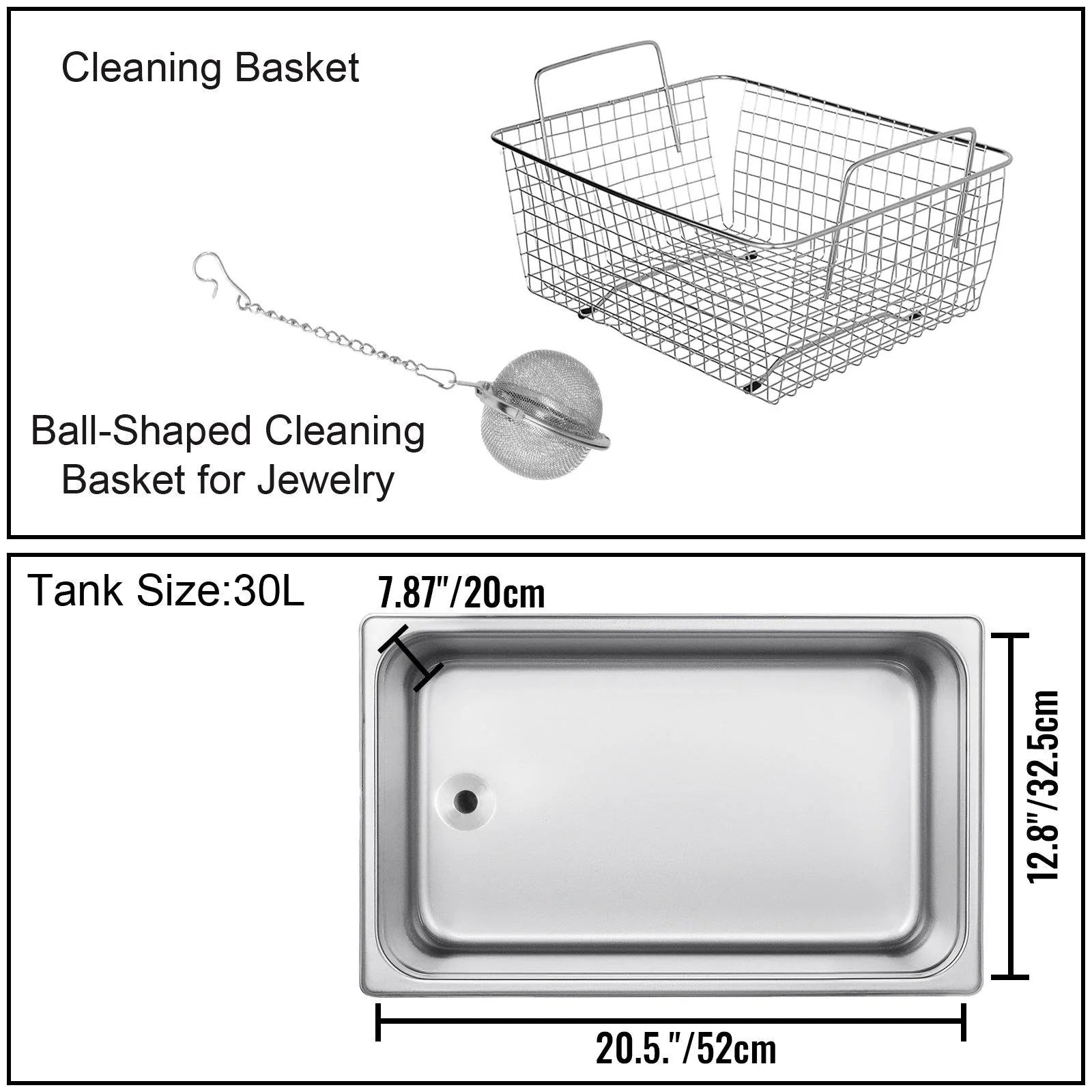 Compact High Capacity Ultrasonic Stainless Steel Cleaner - Buy Confidently with Smart Sales Australia