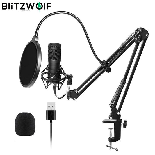 Condenser Microphone  Audio Dynamic System Kit Cantilever Bracket Anti-spray Net Set Sound Record - Buy Confidently with Smart Sales Australia