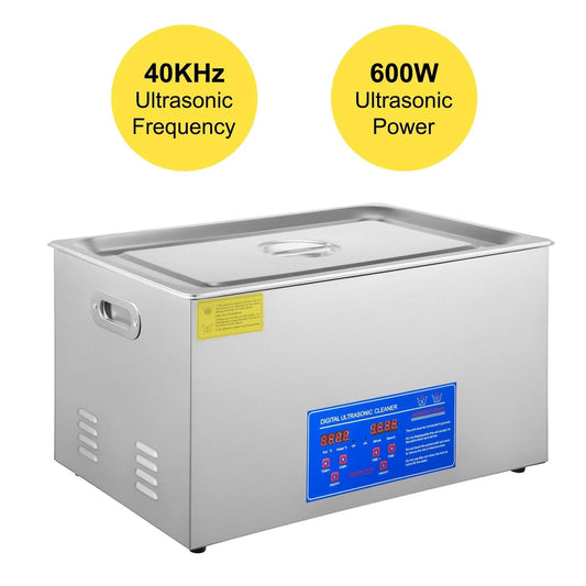 Convenient Ultrasonic Stainless Steel  Versatile Cleaner - Buy Confidently with Smart Sales Australia