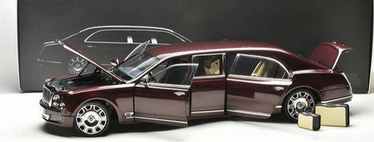 Custom Burgundy Red Mulliner Luxury Edition Real Car Model - Buy Confidently with Smart Sales Australia