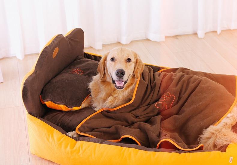 Detachable and Washable Pet Nest with Pillow and Blanket - Buy Confidently with Smart Sales Australia