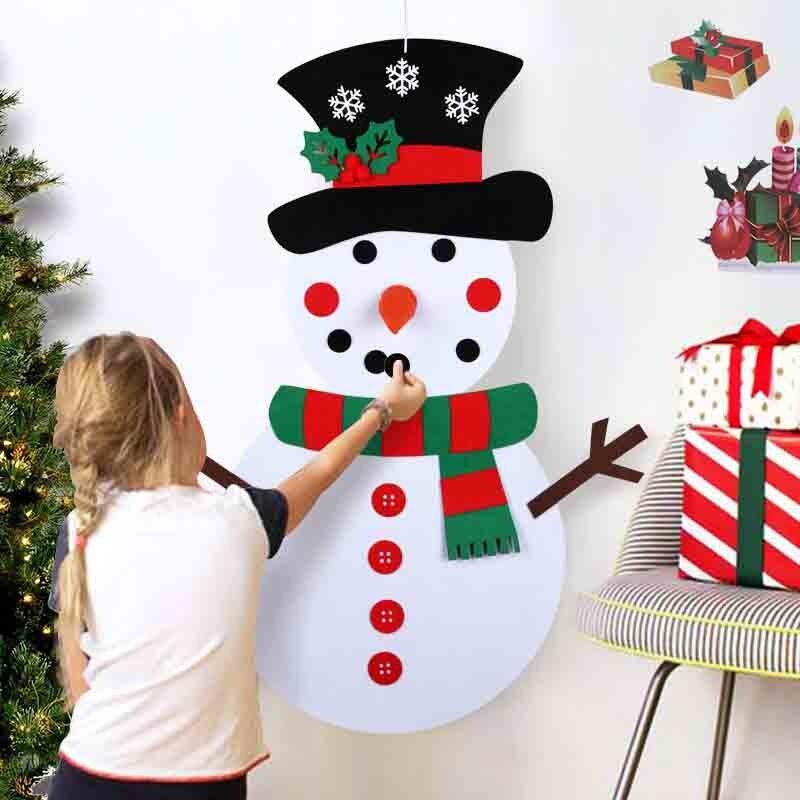 DIY Craft Felt Christmas Tree Presents for Kids and Home Ornament - Buy Confidently with Smart Sales Australia