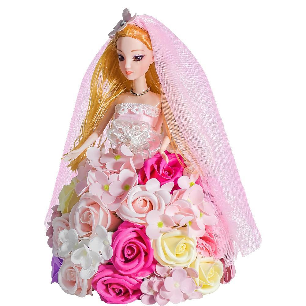 Doll Soap Artificial Rose With LED Light Gift For Girls - Buy Confidently with Smart Sales Australia