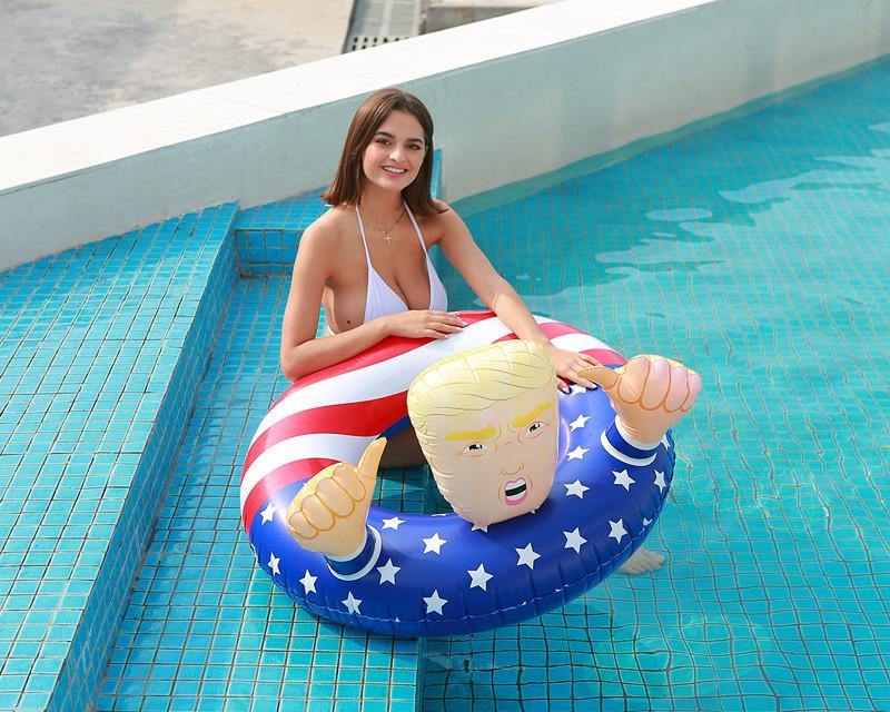 Donald Trump Inflatable Float For Swimming Pool - Buy Confidently with Smart Sales Australia