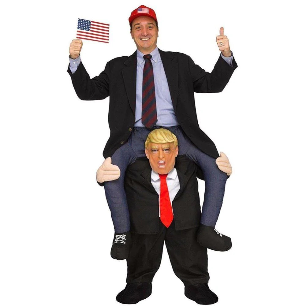 Donald Trump Inspired Fun Ride On Cosplay Dress Up Pants Costume For Parties - Buy Confidently with Smart Sales Australia