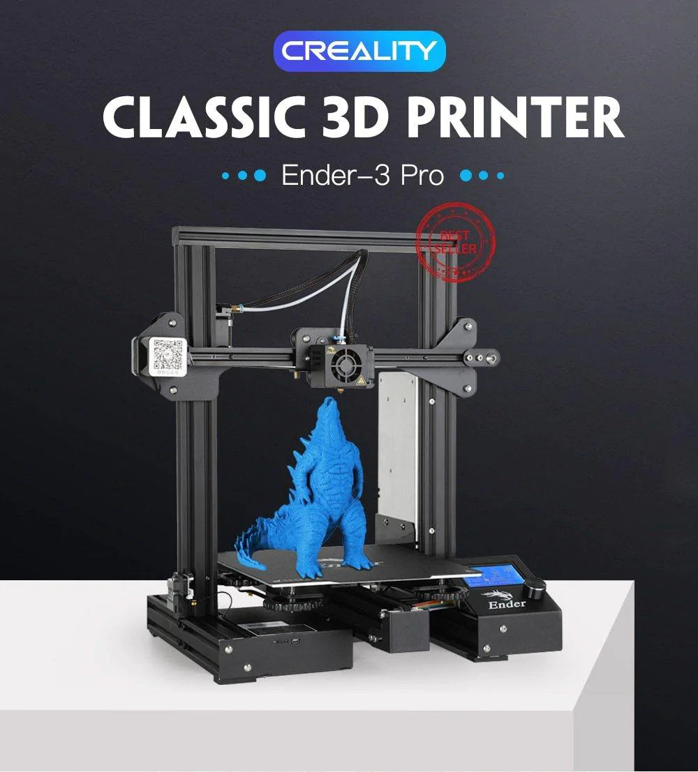 Ender-3 Pro 3D Printer Kit with C-Magnet Build Plate and Resume Printing Function - Buy Confidently with Smart Sales Australia