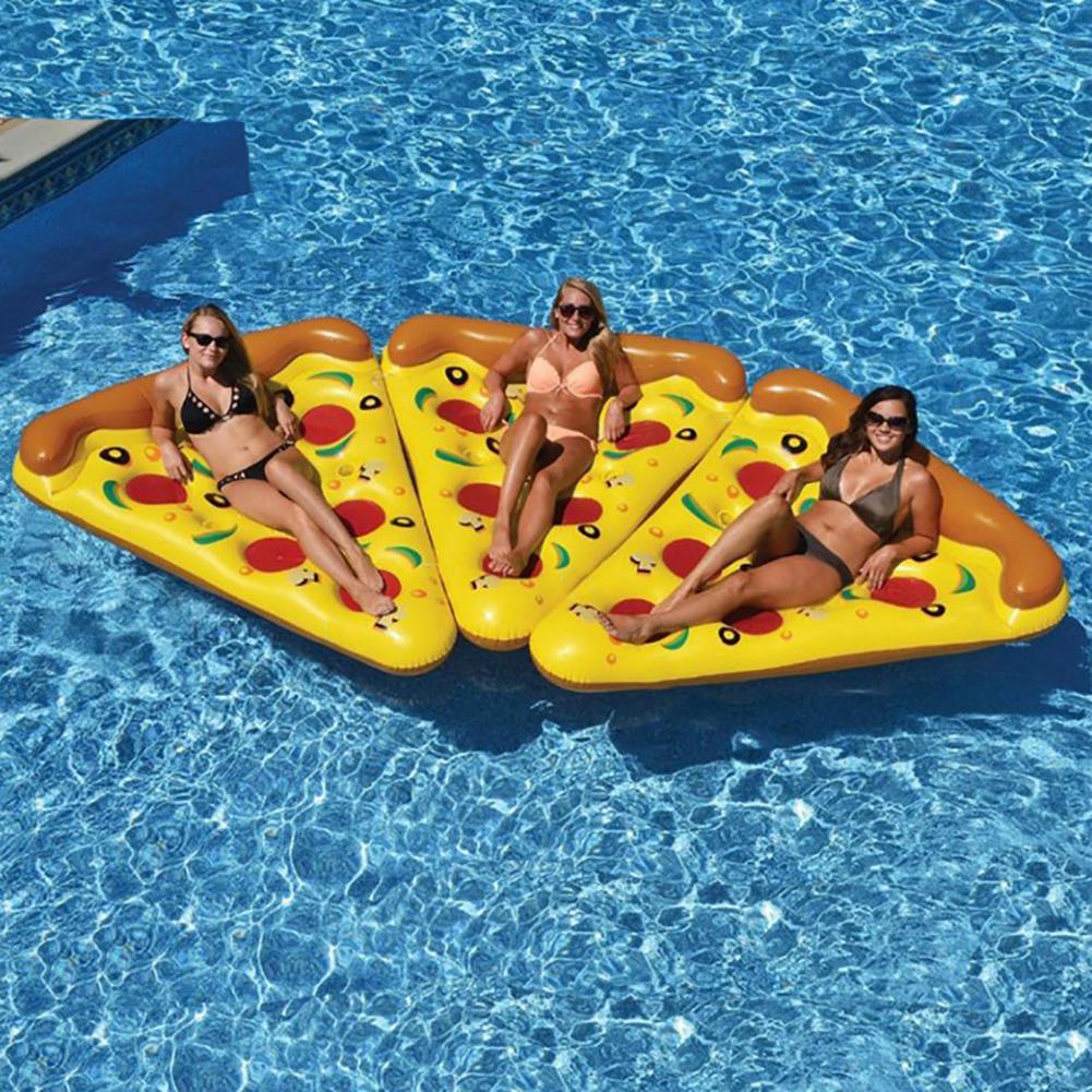 Expandable Large Pizza Slice Pool Lounger for Fun Beach and Pool Activities - Buy Confidently with Smart Sales Australia