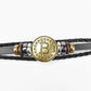Fashionable Antique Metal Brass BitCoin Bracelet - Buy Confidently with Smart Sales Australia