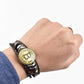 Fashionable Antique Metal Brass BitCoin Bracelet - Buy Confidently with Smart Sales Australia