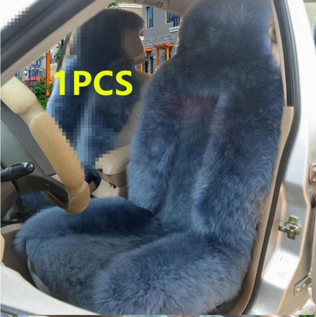 Faux Fur Front Car Seat Covers for Car Upgrades and Accessories - Buy Confidently with Smart Sales Australia