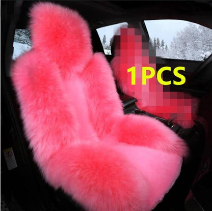 Faux Fur Front Car Seat Covers for Car Upgrades and Accessories - Buy Confidently with Smart Sales Australia