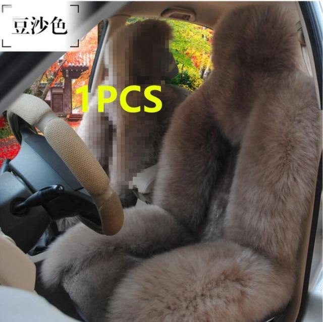 Faux Fur Front Car Seat Covers for Car Upgrades and Accessories - Buy Confidently with Smart Sales Australia