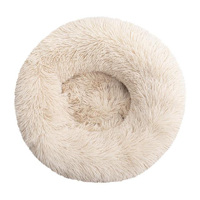 Fluffy Round Cushion Bed For Pets - Buy Confidently with Smart Sales Australia