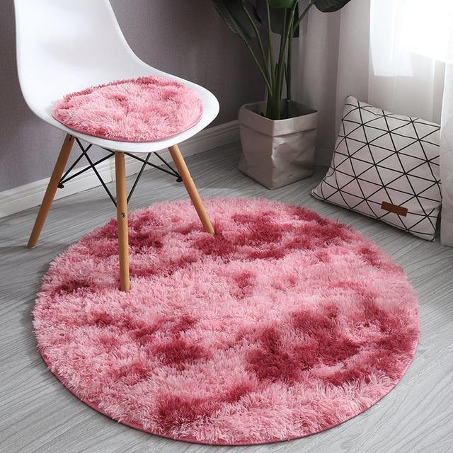 Fluffy Round Long Plush Rug Carpets - Buy Confidently with Smart Sales Australia