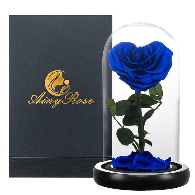 Handmade Resin Everlasting Flower in Glass Gift For Your Wife and Girlfriend - Buy Confidently with Smart Sales Australia