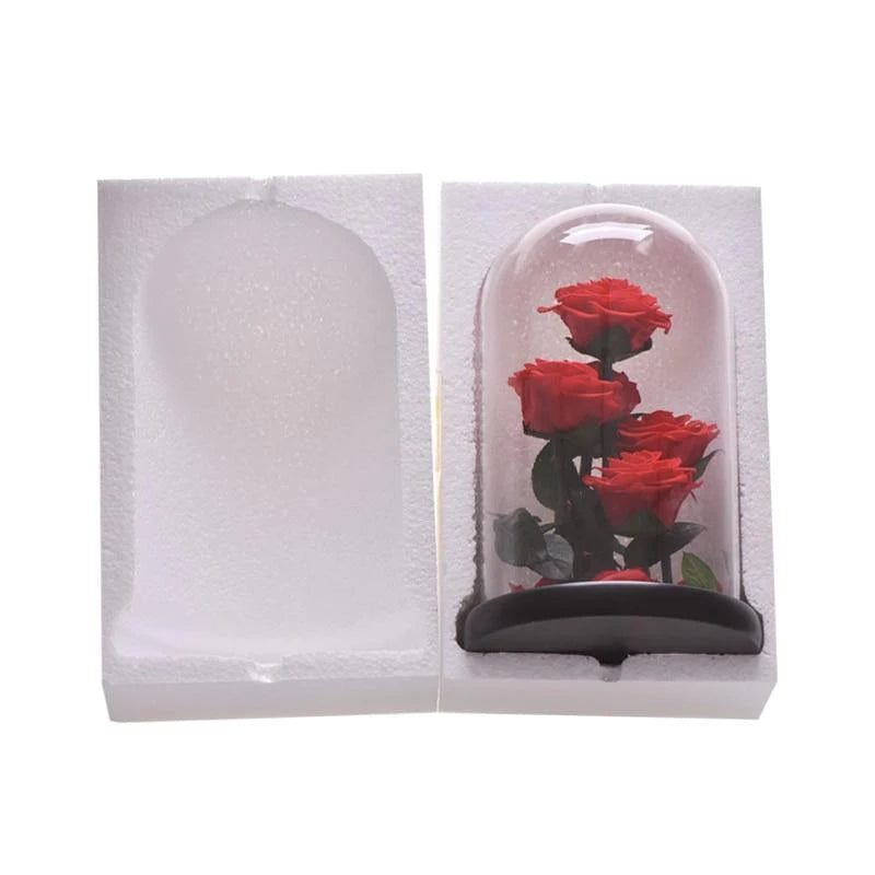 Handmade Resin Everlasting Flower in Glass Gift For Your Wife and Girlfriend - Buy Confidently with Smart Sales Australia