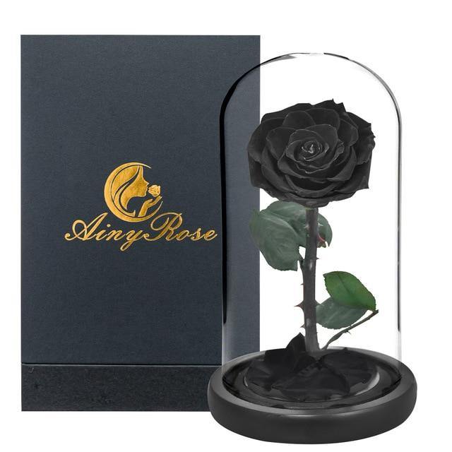 Handmade Resin Everlasting Flower in Glass Gift For Your Wife and Girlfriend - Buy Confidently with Smart Sales Australia