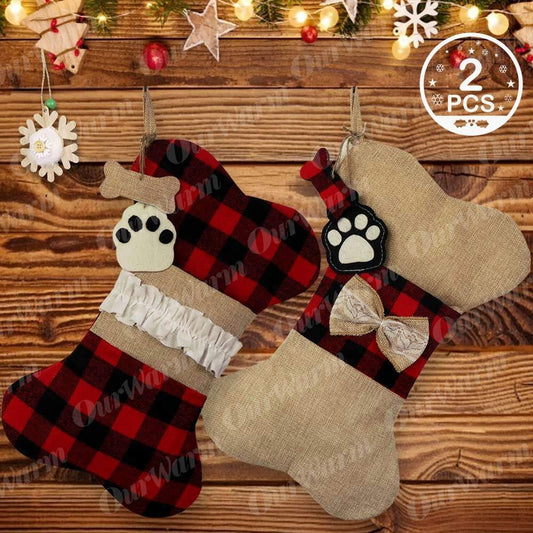 Hanging Burlap Made Christmas Ornament for Home Decoration - Buy Confidently with Smart Sales Australia