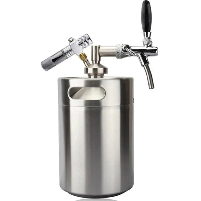 High-Quality Mini Stainless Beer Kegerator Dispenser for Home Brewing - Buy Confidently with Smart Sales Australia