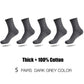 High-Quality Thicken Warm Cotton 5 pair Socks For Men - Buy Confidently with Smart Sales Australia