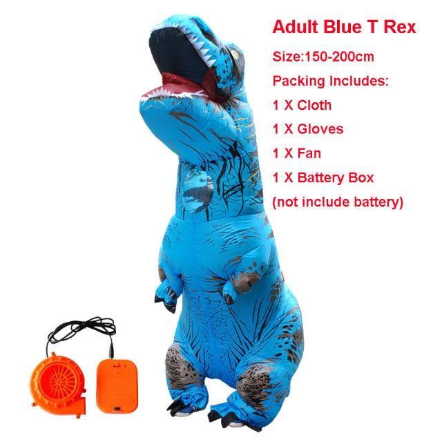 Inflatable Dinosaur/T Rex Unisex Cosplay Costume For Parties - Buy Confidently with Smart Sales Australia