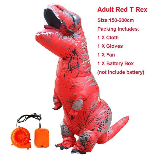 Inflatable Dinosaur/T Rex Unisex Cosplay Costume For Parties - Buy Confidently with Smart Sales Australia