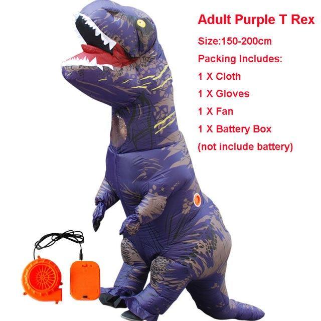 Inflatable Dinosaur/T Rex Unisex Cosplay Costume For Parties - Buy Confidently with Smart Sales Australia